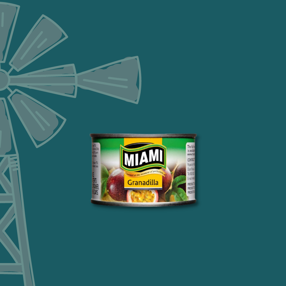 Miami Canned Granadilla Pulp 115g